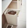 Rolling Airtight Extra Large Pet Food Storage Container 12kg, White - Storage - 3