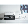Rolling Desktop Printer Stand, Black - Storage - 5