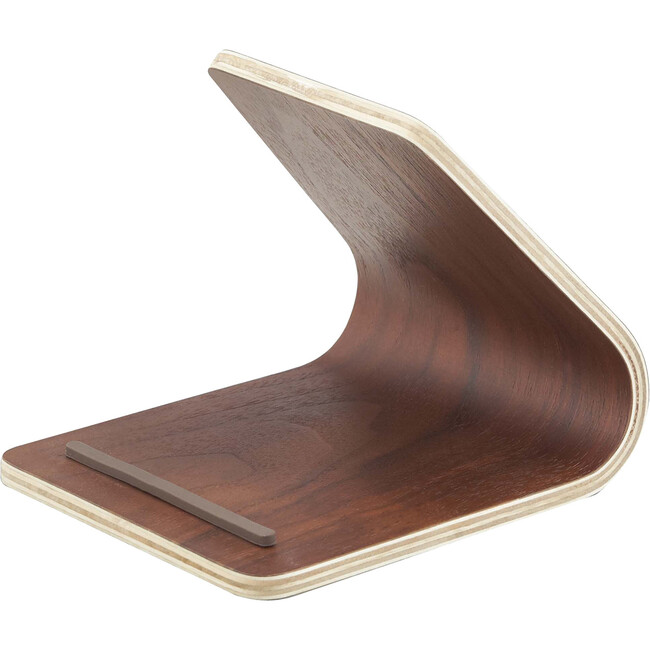 Plywood Tablet Stand, Walnut