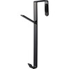 Over-The-Door Double Hook, Black - Storage - 1 - thumbnail
