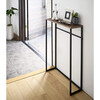Narrow Entryway Console Table, Black - Storage - 2 - thumbnail
