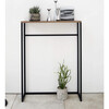 Narrow Entryway Console Table, Black - Storage - 3 - thumbnail