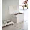 Medium 3.5 kg Airtight Pet Food Storage Container, White - Storage - 2