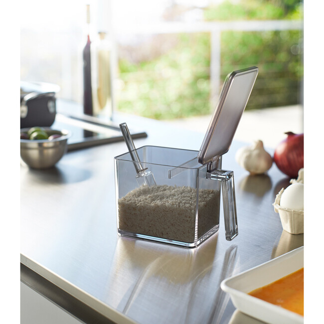 Large Sugar & Salt Container, Black - Storage - 2