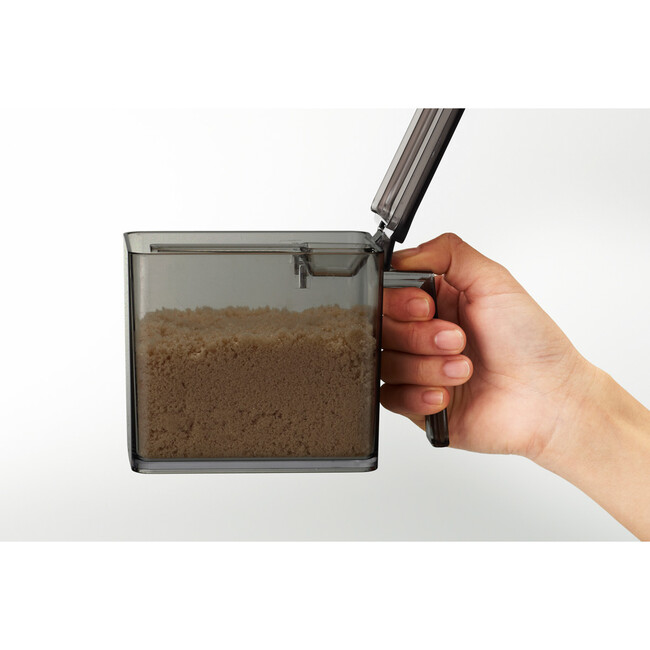 Large Sugar & Salt Container, Black - Storage - 3