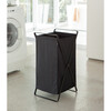 Laundry Hamper, Black - Storage - 2