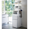 Kitchen Appliance Tall Steel Storage Rack, White - Storage - 2