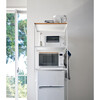 Kitchen Appliance Tall Steel Storage Rack, White - Storage - 4