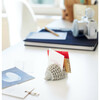 Hedgehog Business Card Holder, Gray - Storage - 2