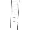 Grid-Panel Leaning Ladder, Black - Storage - 1 - thumbnail