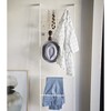 Grid-Panel Leaning Ladder, White - Storage - 3 - thumbnail