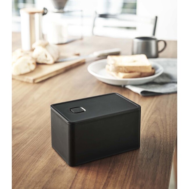 Airtight Butter Dish, Black - Storage - 1