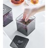 Airtight Food Container with Spoon, Black - Storage - 2