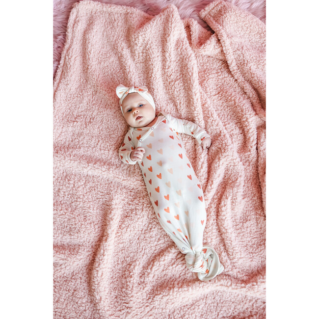 Cupid Newborn Knotted Gown - Bodysuits - 2