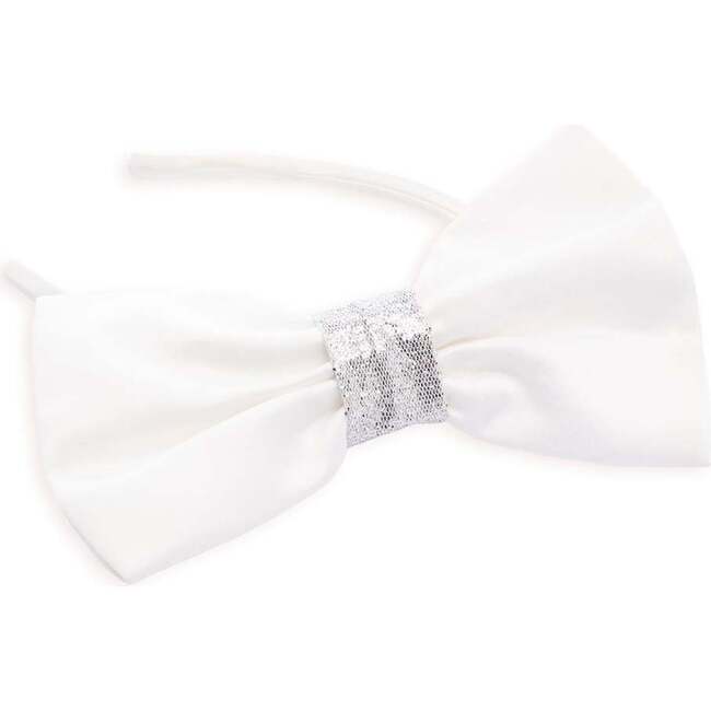 Sevilla Teacup Bow Dress, White - Dresses - 3