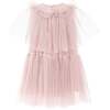 Orela Overlay Tulle Dress, Pink - Dresses - 2