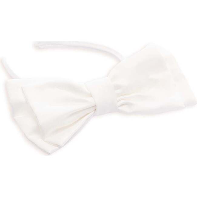 Elisa Poplin Ruffle Dress, White - Dresses - 3