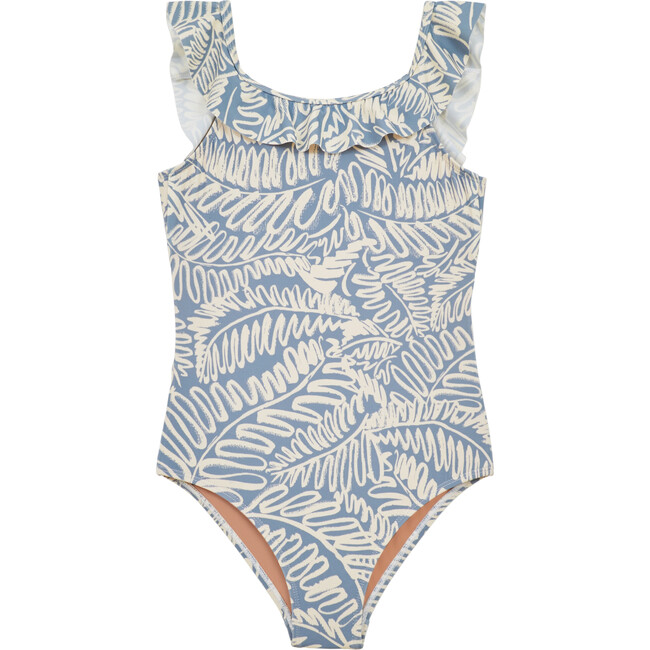 Little Britt One-Piece Swimsuit, Keep Palm