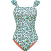 Women's Leonor Flutter One-Piece Swimsuit, Prowl Factor - One Pieces - 1 - thumbnail