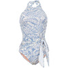 Women's Genevieve One-Piece Swimsuit, Keep Palm - One Pieces - 1 - thumbnail