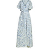 Women's Adriana Wrap Dress, Keep Palm - Dresses - 1 - thumbnail