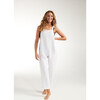 Women's Mimi Coveralls, White - Cover-Ups - 2