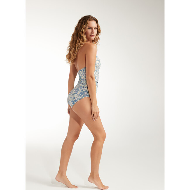 Women's Genevieve One-Piece Swimsuit, Keep Palm - One Pieces - 3