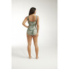 Women's Belted Marisa One-Piece Swimsuit, Sage - One Pieces - 3