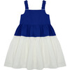 Strap Line Sundress, Aegean Blue & Sea Salt - Dresses - 1 - thumbnail