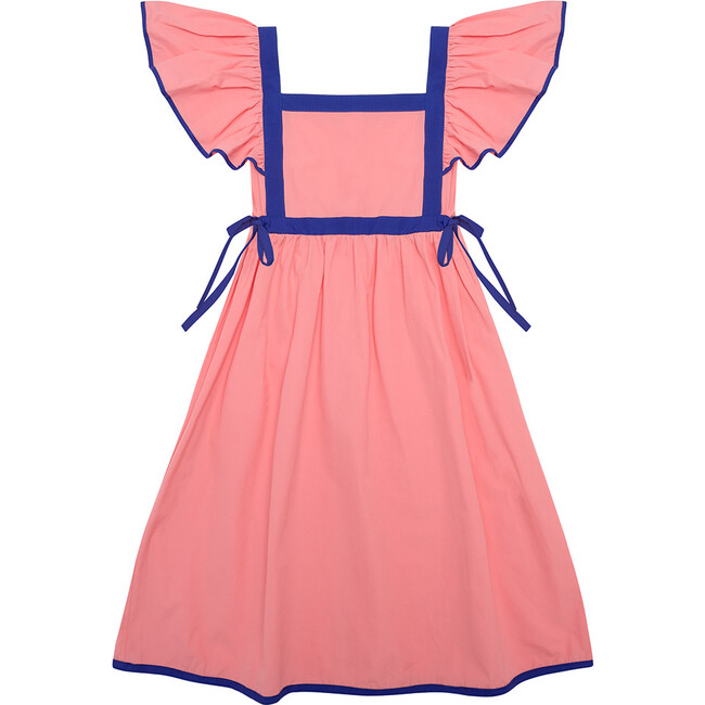 Rub Shoulders Contrast Dress, Taramasalata - Dresses - 1