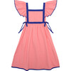 Rub Shoulders Contrast Dress, Taramasalata - Dresses - 1 - thumbnail