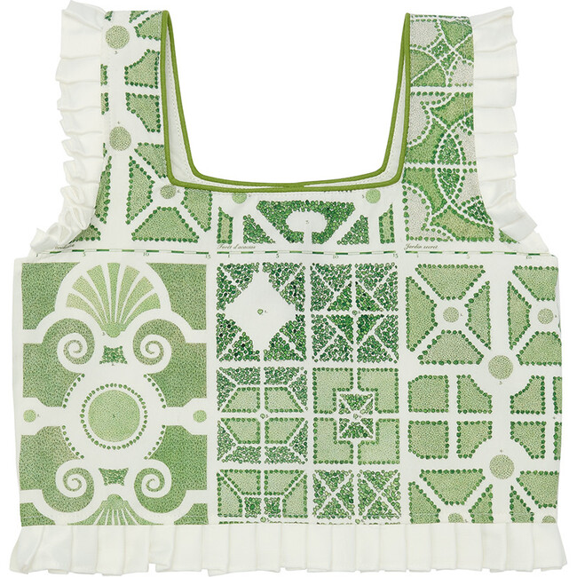 Open Book Pleated Hem Blouse, Parterre - Tank Tops - 3