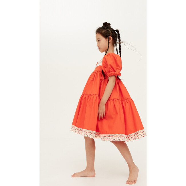 Know Full Well Colorblock Dress, Lobster - Dresses - 2