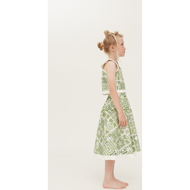 Open Book Pleated Hem Blouse, Parterre - Tank Tops - 4