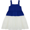 Strap Line Sundress, Aegean Blue & Sea Salt - Dresses - 3 - thumbnail
