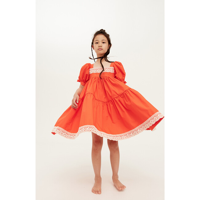 Know Full Well Colorblock Dress, Lobster - Dresses - 4