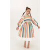 On Tenterhooks Longsleeve Midi Dress, Multi-Stripe - Dresses - 6 - thumbnail