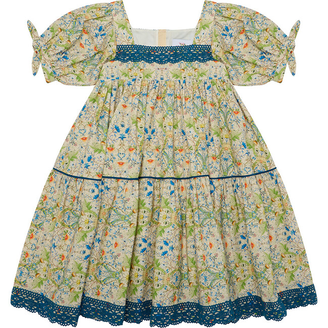 Know Full Well Lace Trim Dress, Arts & Crafts Floral - Dresses - 1