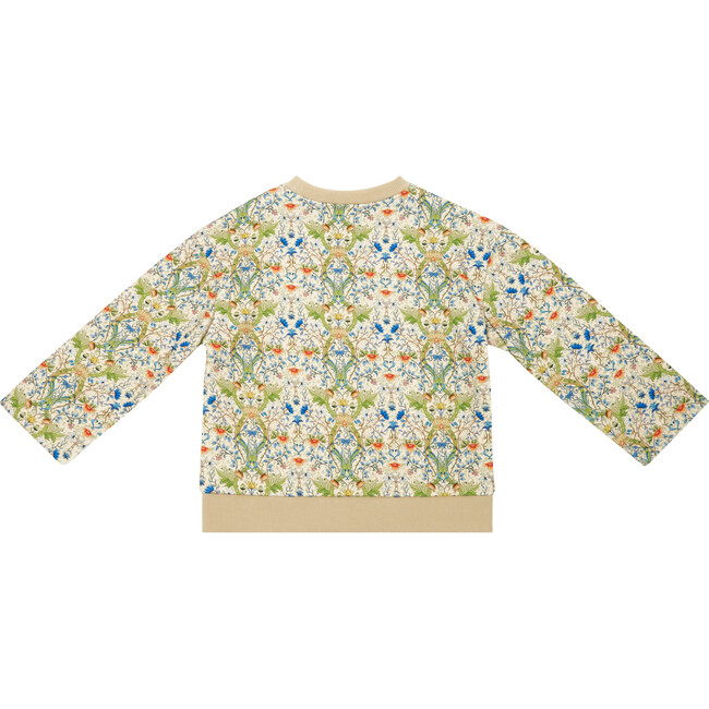 Homey Cotton Sweatshirt, Arts & Crafts Floral - Sweatshirts - 3