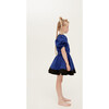 Full Swing Gathered Skirt, Broderie Anglaise Aegean Blue - Skirts - 4