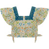 Cut Corners Lace Detail Blouse, Arts & Crafts Floral - Blouses - 3