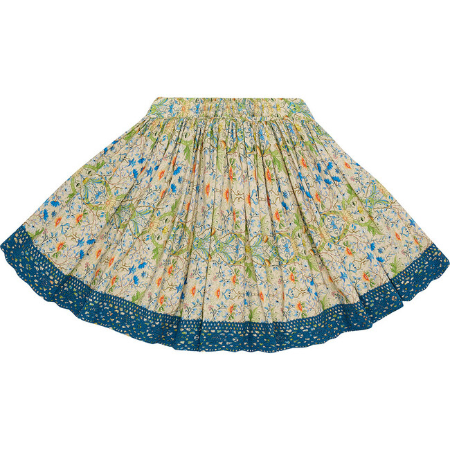Full Swing Gathered Skirt, Arts & Crafts Floral - Skirts - 3