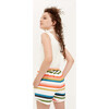 Palomar Stretch Cotton Rib Vest, Sea Salt - Tank Tops - 5
