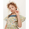 Cut Corners Lace Detail Blouse, Arts & Crafts Floral - Blouses - 5