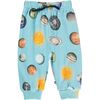 Simeon Planets Sweatpants, Blue - Sweatpants - 1 - thumbnail