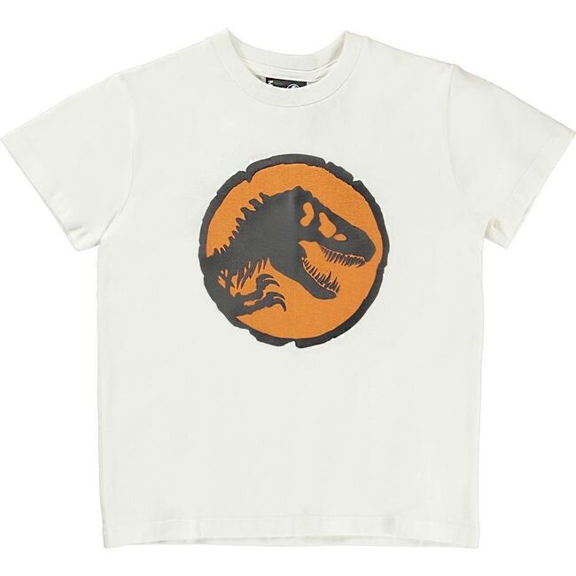 Roxo Dino Graphic T-Shirt, White - T-Shirts - 1