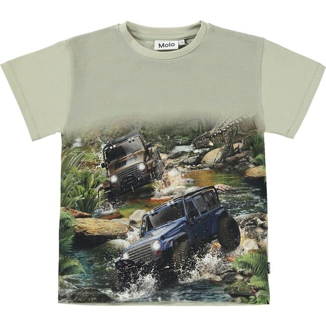 Rasmus Jeep Graphic T-Shirt, Green