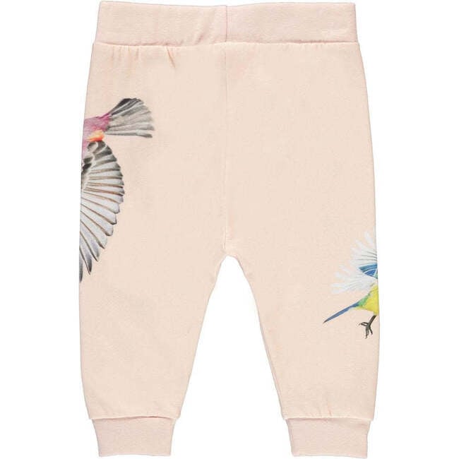 Susanne Bird Graphic Sweatpants, Pink - Sweatpants - 2