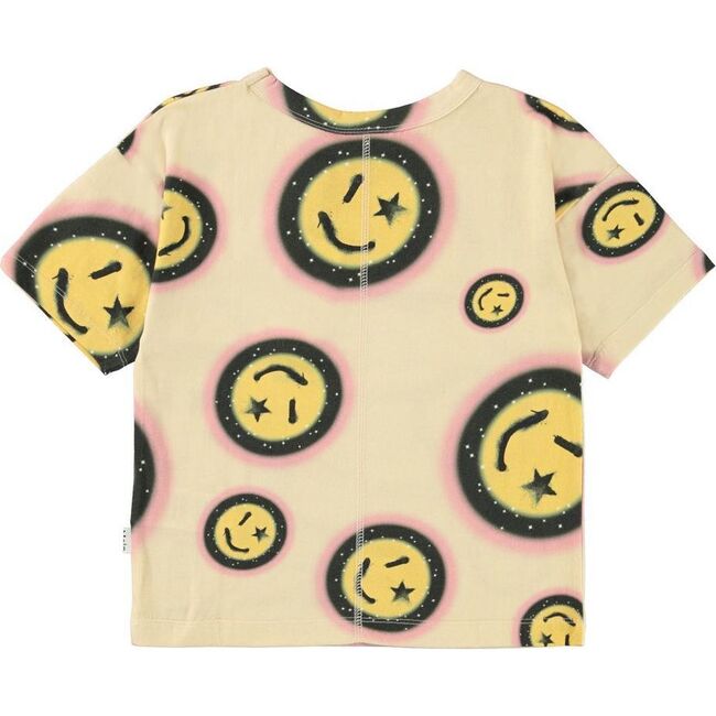 Rabecke Space Happy T-Shirt, Yellow - T-Shirts - 2
