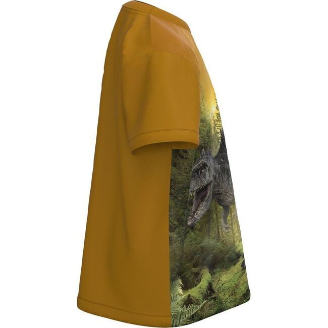 Roxo Dino Forest Graphic T-Shirt, Orange - T-Shirts - 3